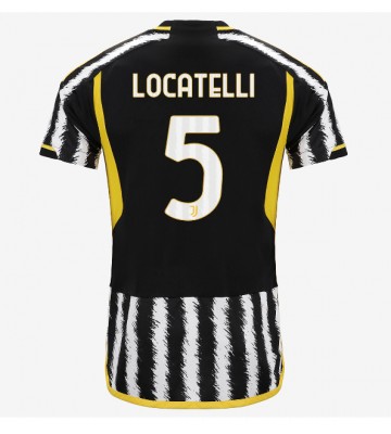 Juventus Manuel Locatelli #5 Primera Equipación 2023-24 Manga Corta